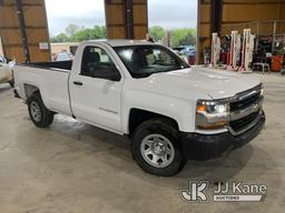 (Aubrey, TX) 2017 Chevrolet Silverado 1500 Pickup Truck Runs & Moves