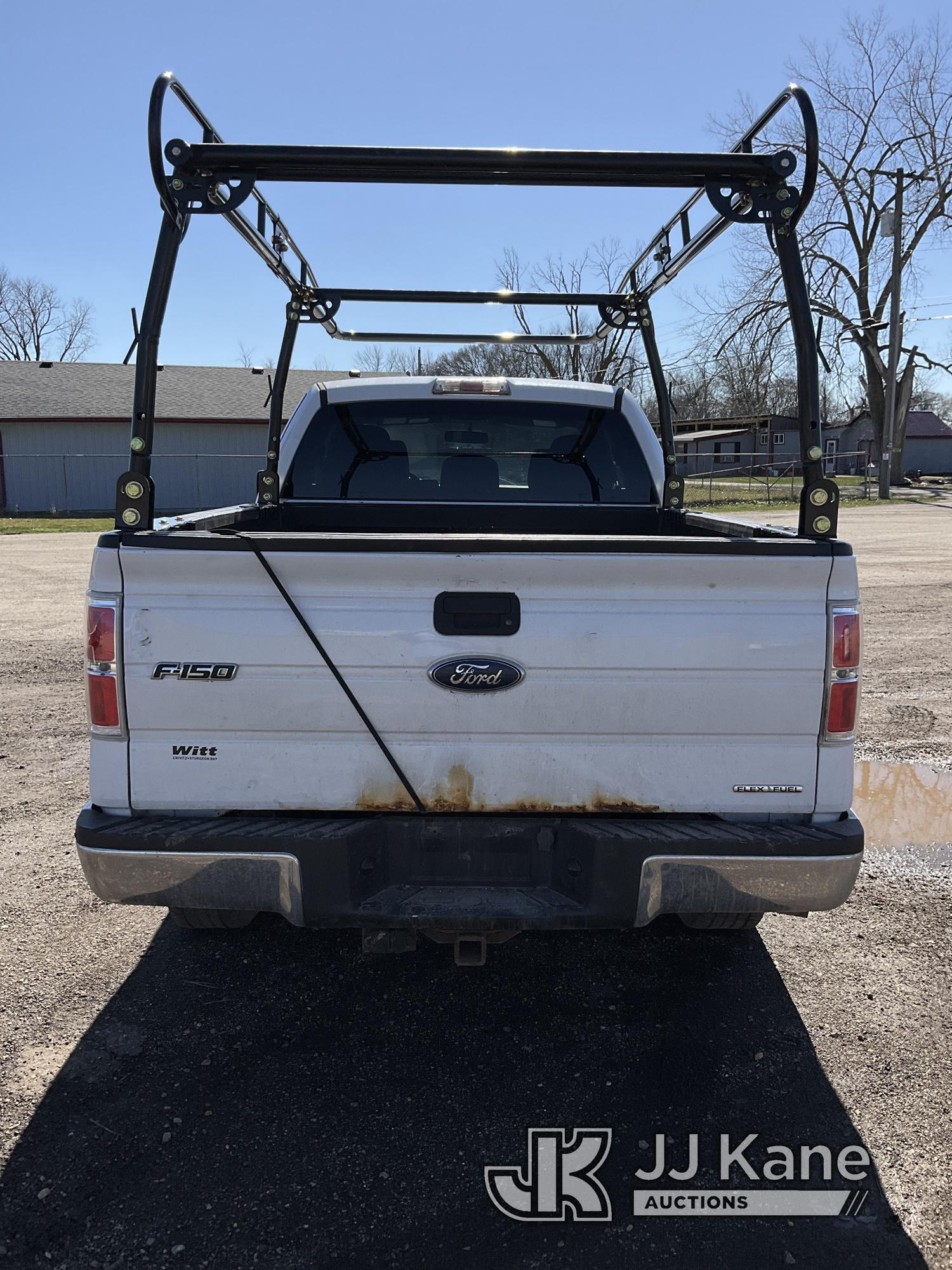 (South Beloit, IL) 2012 Ford F150 4x4 Extended-Cab Pickup Truck Runs, Moves, No Power Steering-Not R