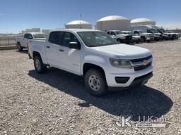 (El Paso, TX) 2015 Chevrolet Colorado 4x4 Crew-Cab Pickup Truck Runs & Moves) (Jump To Start