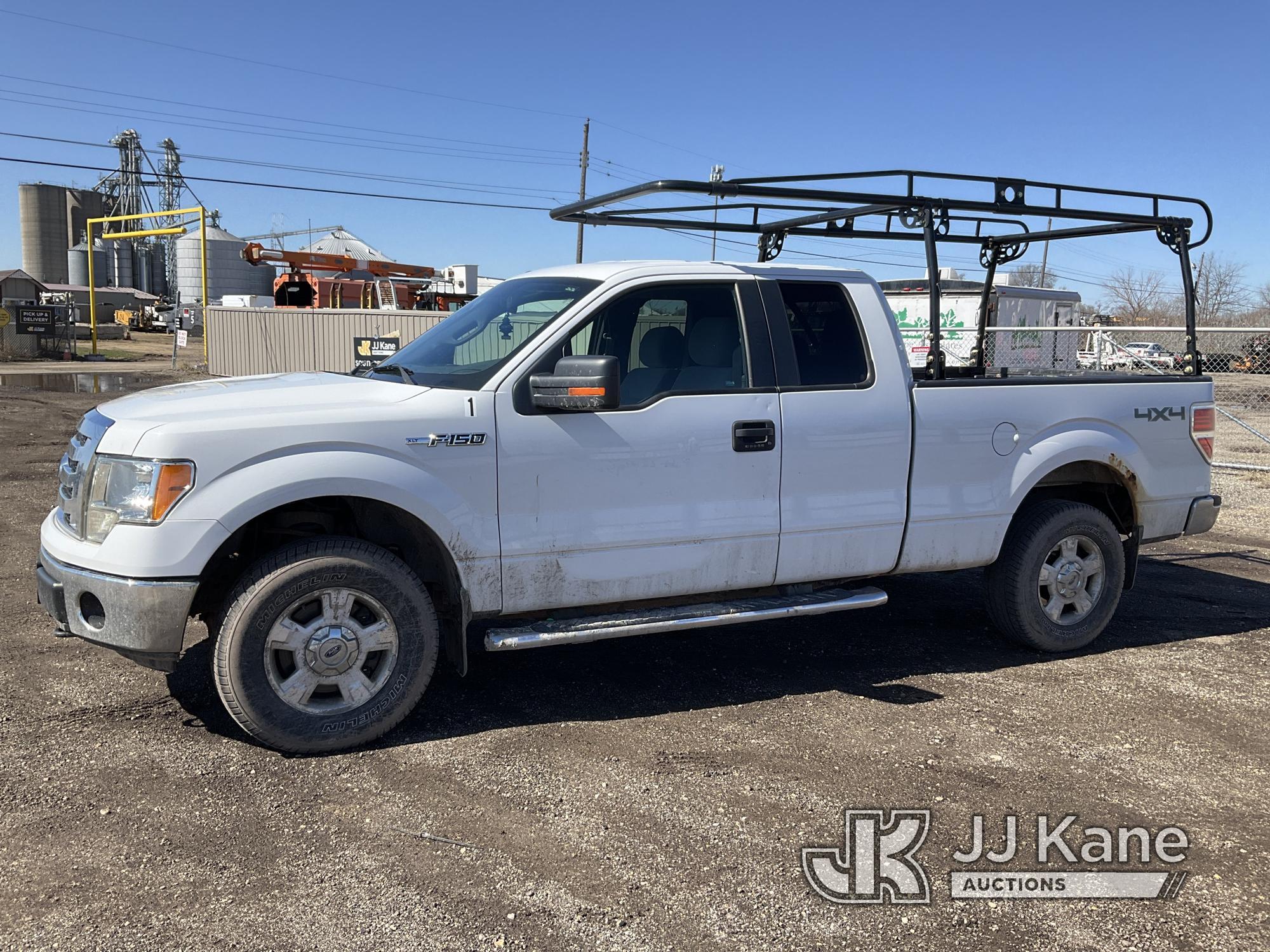 (South Beloit, IL) 2012 Ford F150 4x4 Extended-Cab Pickup Truck Runs, Moves, No Power Steering-Not R