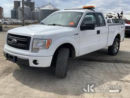 (South Beloit, IL) 2014 Ford F150 4x4 Extended-Cab Pickup Truck Runs, Moves, Rust Damage