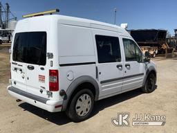 (South Beloit, IL) 2013 Ford Transit Connect Cargo Van Runs & Moves) (Rear Passenger Side Wheel Lock