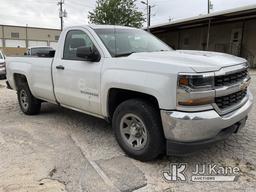 (San Antonio, TX) 2018 Chevrolet Silverado 1500 Pickup Truck Runs & Moves. Service tire monitor Syst