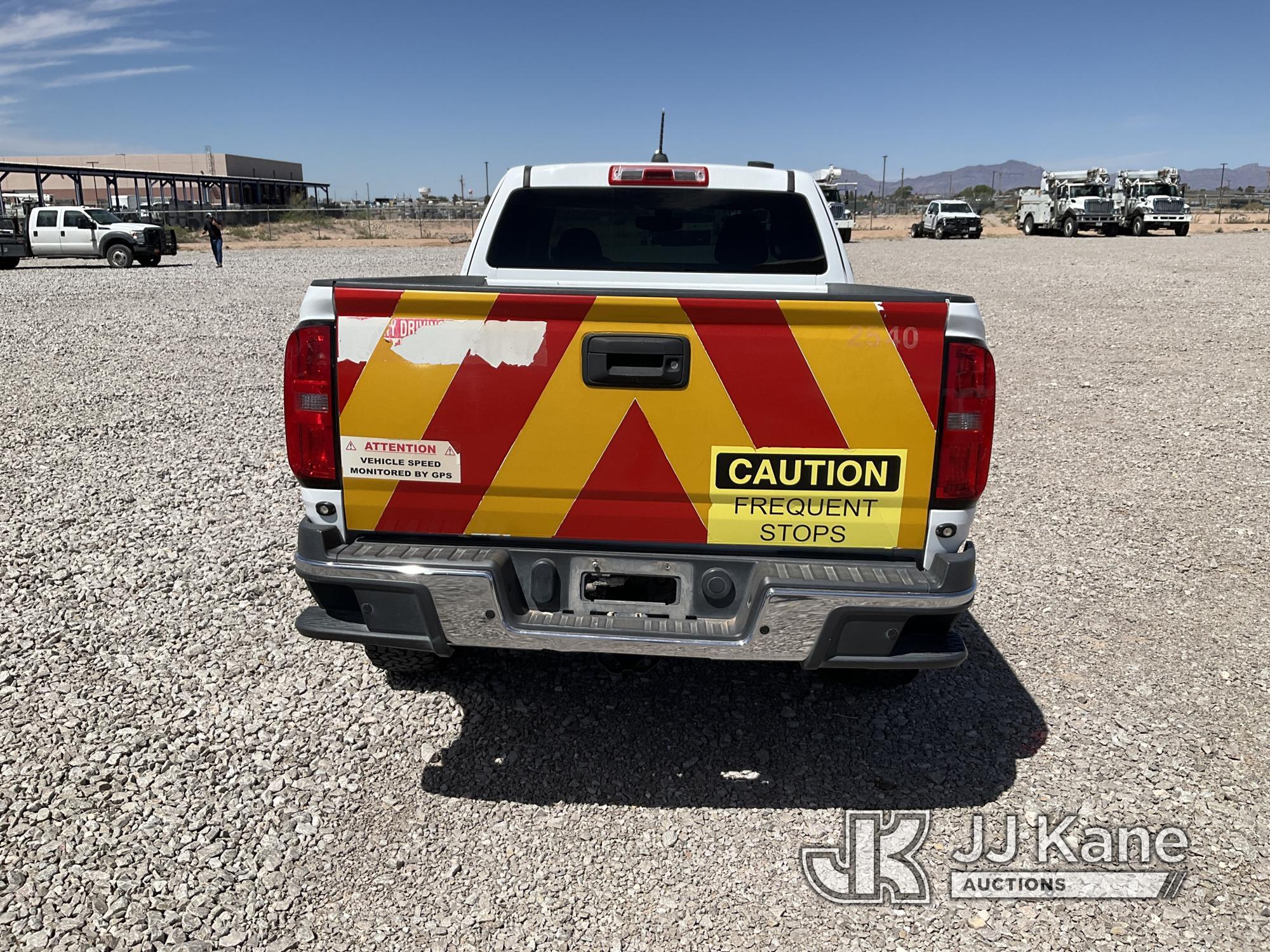 (El Paso, TX) 2016 Chevrolet Colorado 4x4 Extended-Cab Pickup Truck Runs & Moves) (Check Engine Ligh