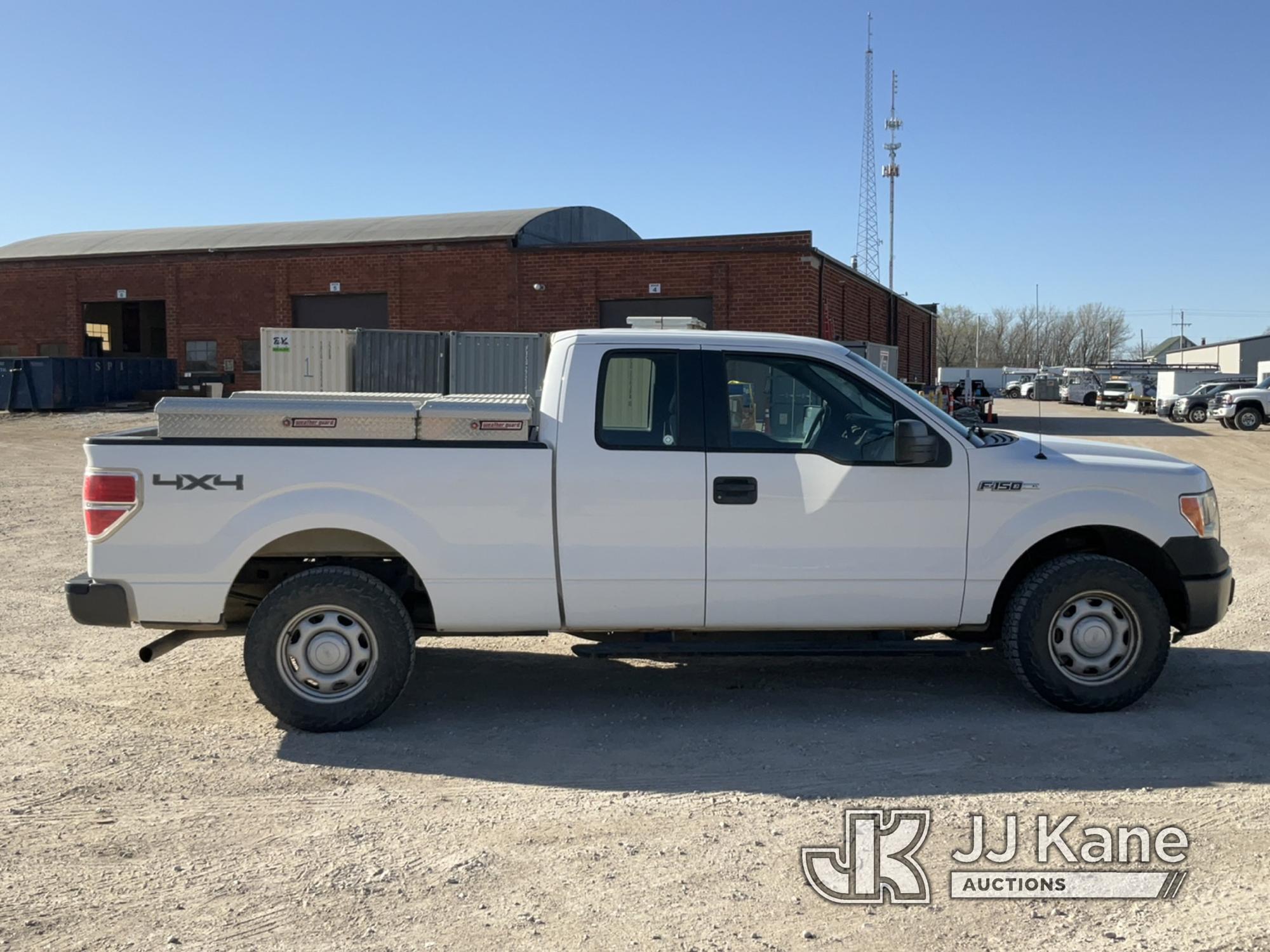 (Des Moines, IA) 2013 Ford F150 4x4 Extended-Cab Pickup Truck Runs & Moves