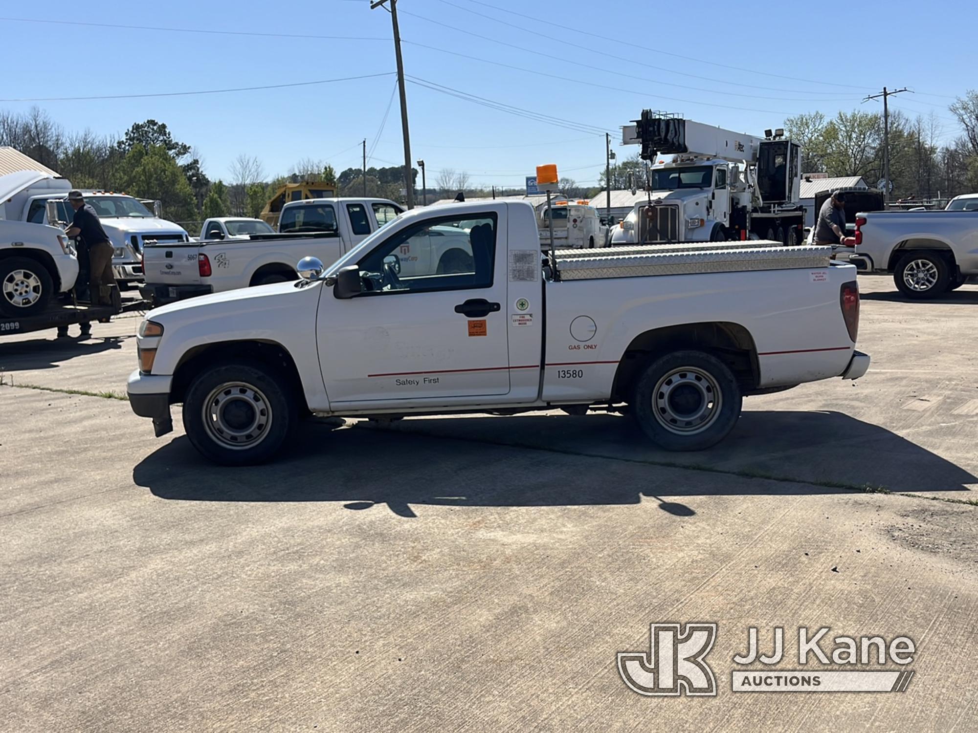 (Conway, AR) 2011 Chevrolet Colorado Pickup Truck Runs & Moves) (Jump To Start, Seat Stuck in Positi