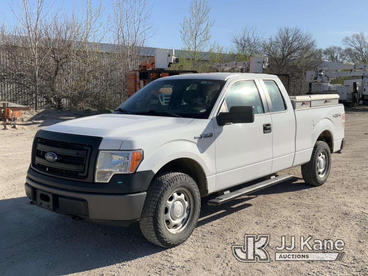 (Des Moines, IA) 2013 Ford F150 4x4 Extended-Cab Pickup Truck Runs & Moves