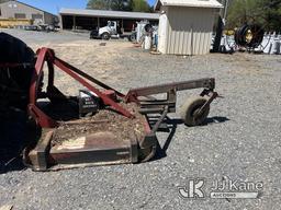 (Farmerville, LA) Brown Brush Cutter (Operates) (No Serial Plate) NOTE: This unit is being sold AS I