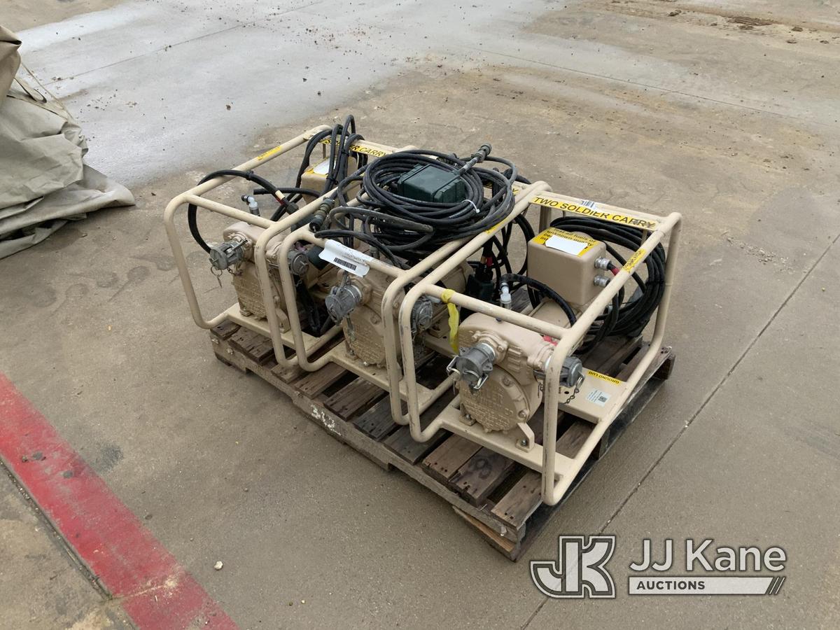 (Aubrey, TX) (3) AFPS-6315-24VDC Pumps (Runs.) NOTE: This unit is being sold AS IS/WHERE IS via Time