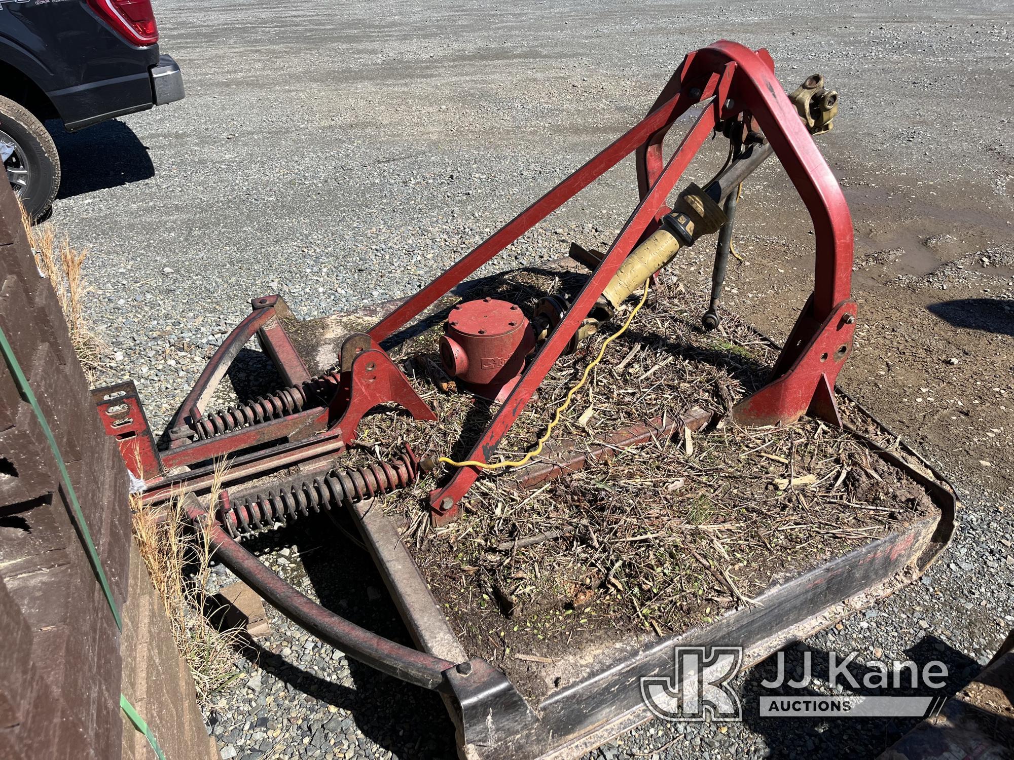 (Homer, LA) Brown Brush Cutter (Operates) (Missing Serial Plate) NOTE: This unit is being sold AS IS