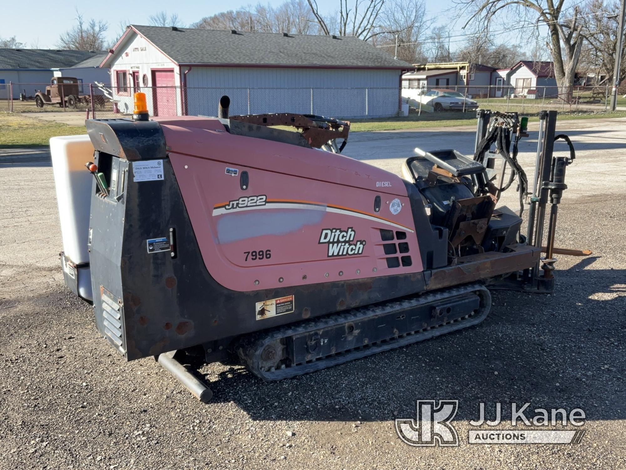 (South Beloit, IL) 2011 Ditch Witch JT922 Directional Boring Machine Condition Unknown) (Seller Stat