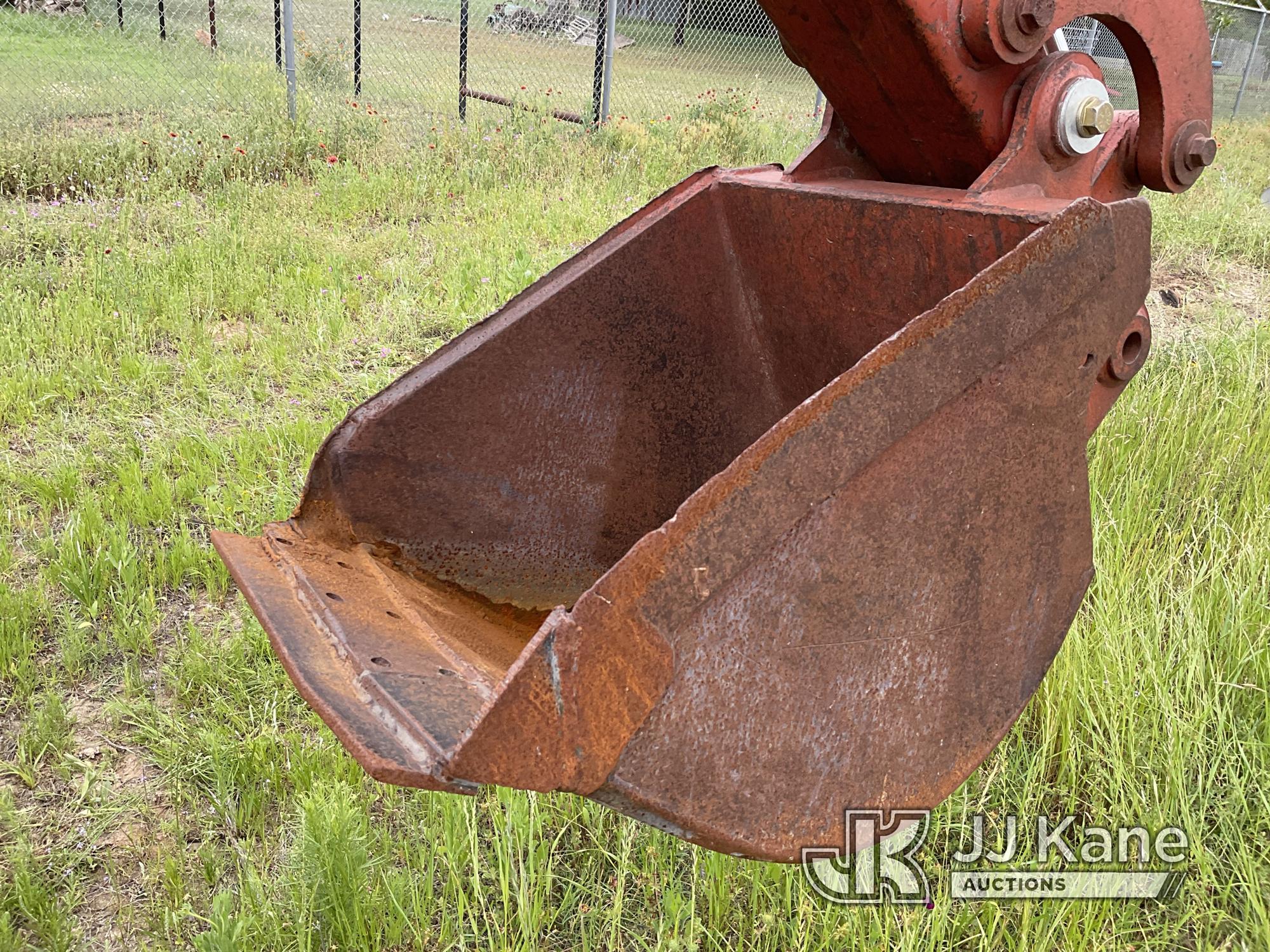 (Fredericksburg, TX) 2008 Ditch Witch RT115 Rubber Tired Trencher Runs, Moves and Operates, Rear Tir