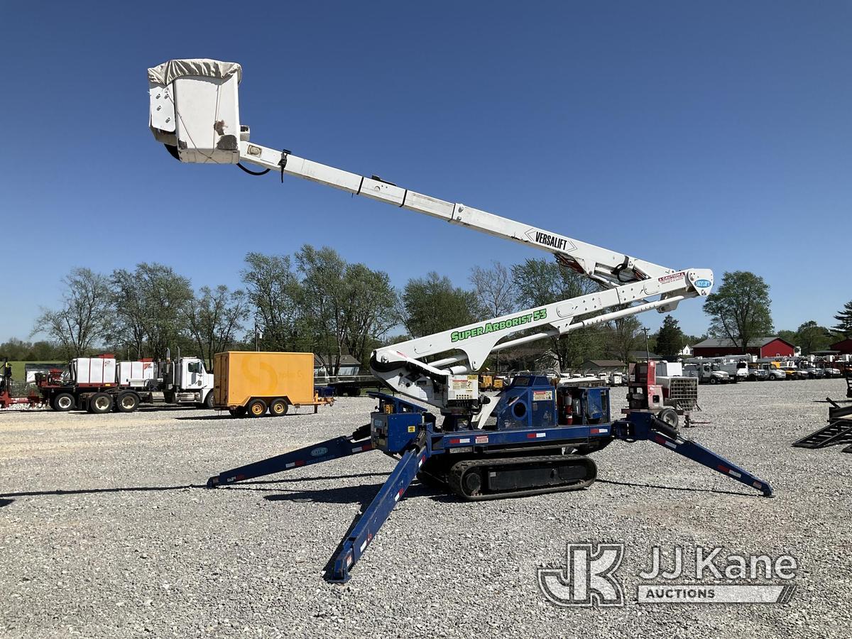 (Hawk Point, MO) Versalift VST-52I, Articulating & Telescopic Bucket mounted on 2016 SkyLift Super-A