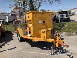 (Kansas City, MO) 2001 TSE UP70B Hydraulic Reel Trailer Not Running, Condition Unknown, Has A Bad St