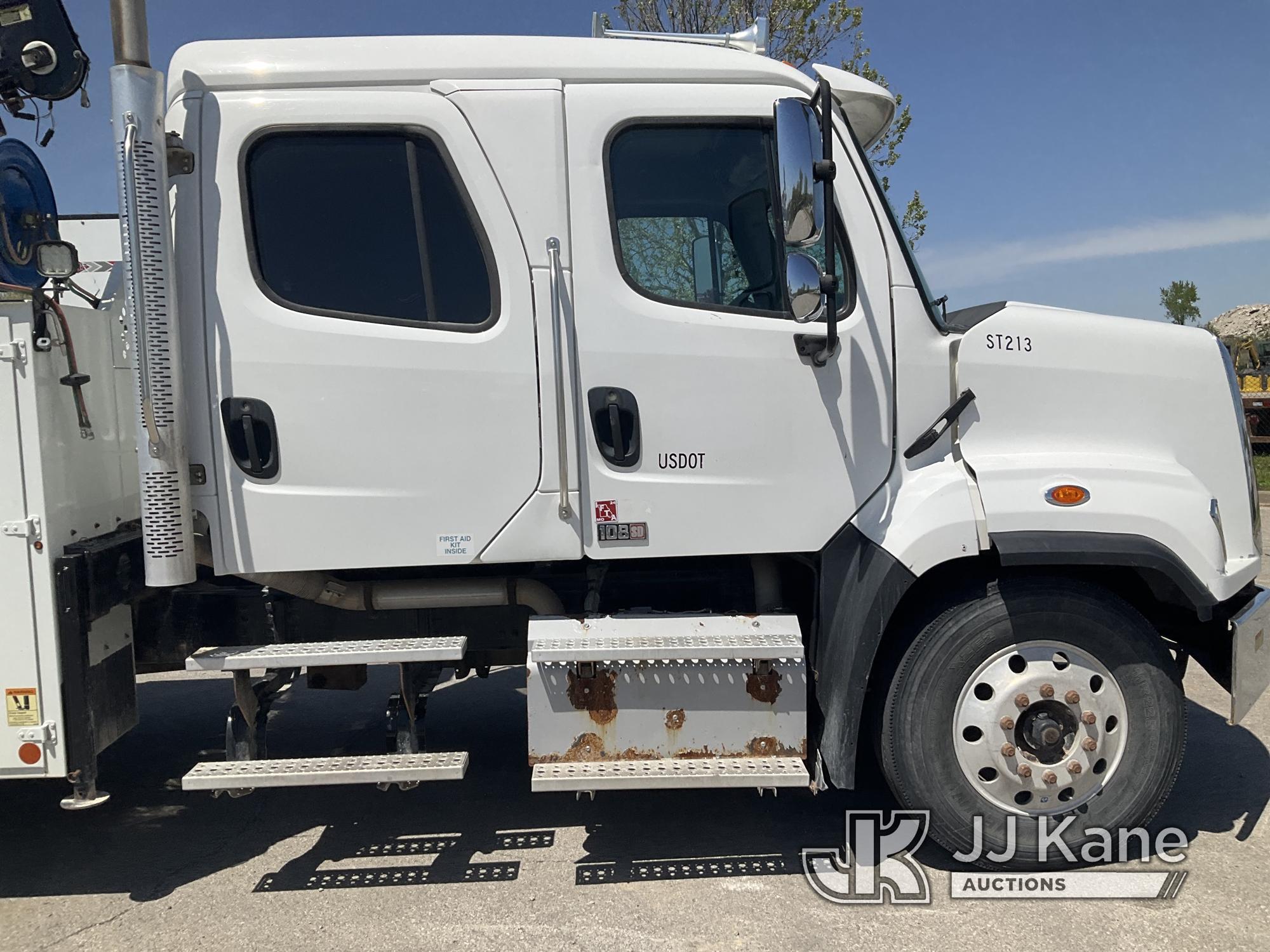 (Kansas City, MO) 2017 Freightliner 108SD Crew-Cab Mechanics Truck Runs & Moves