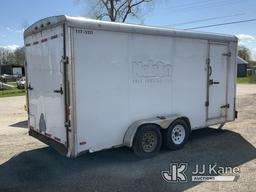 (South Beloit, IL) 2015 Forest River T/A Enclosed Trailer No Title) (Seller States: Body & Frame Bad