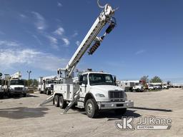 (Kansas City, MO) Altec D3060B-TR, Digger Derrick rear mounted on 2013 Freightliner M2 106 T/A Utili