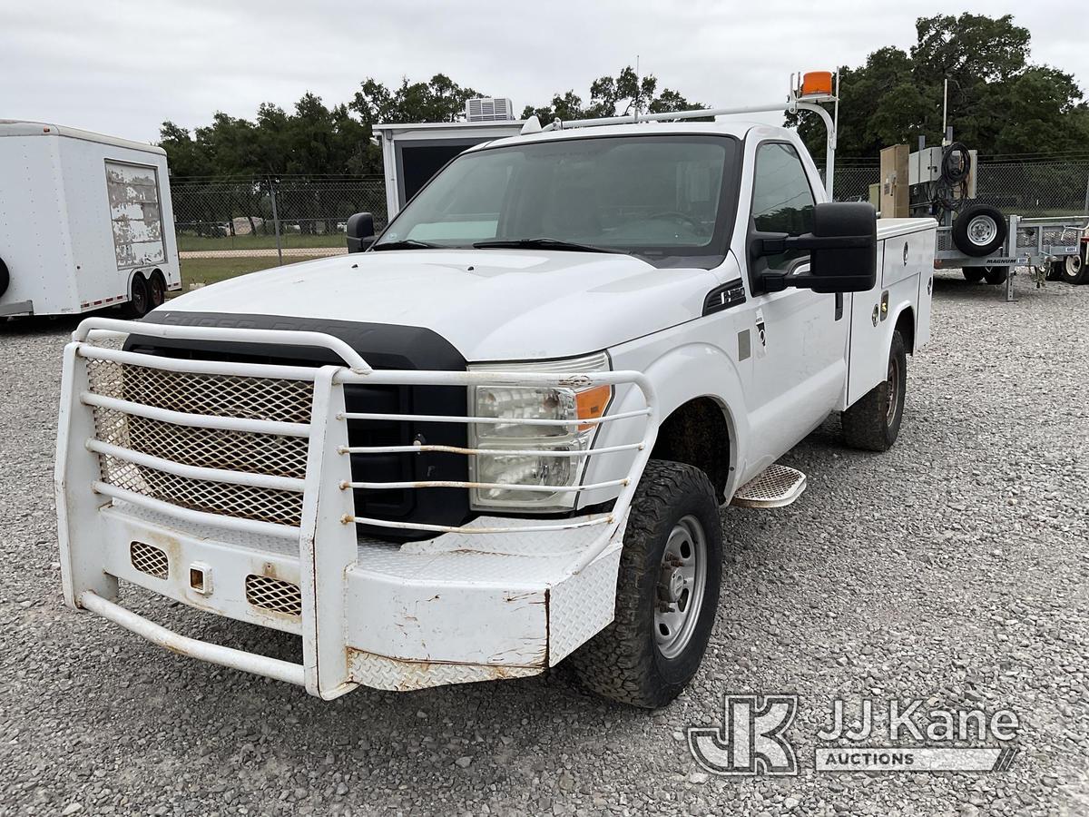 (Johnson City, TX) 2012 Ford F250 4x4 Service Truck, , Cooperative owned and maintained Runs and Mov