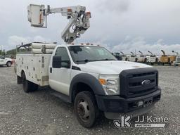 (Hawk Point, MO) Altec AT200-A, Telescopic Non-Insulated Bucket Truck mounted behind cab on 2012 For