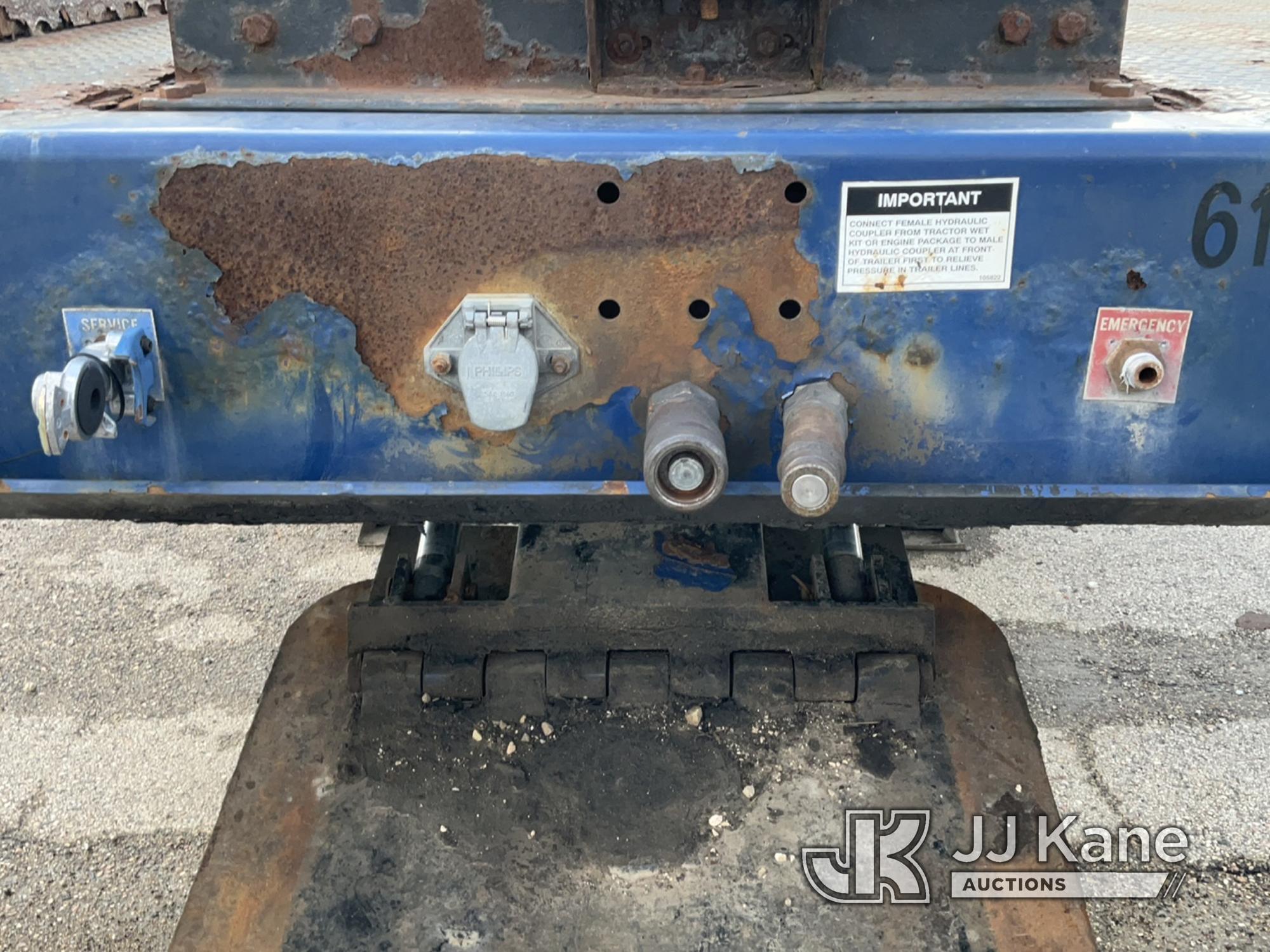 (South Beloit, IL) 2012 Landoll 330C S/A Traveling Axle Container Trailer Condition Unknown