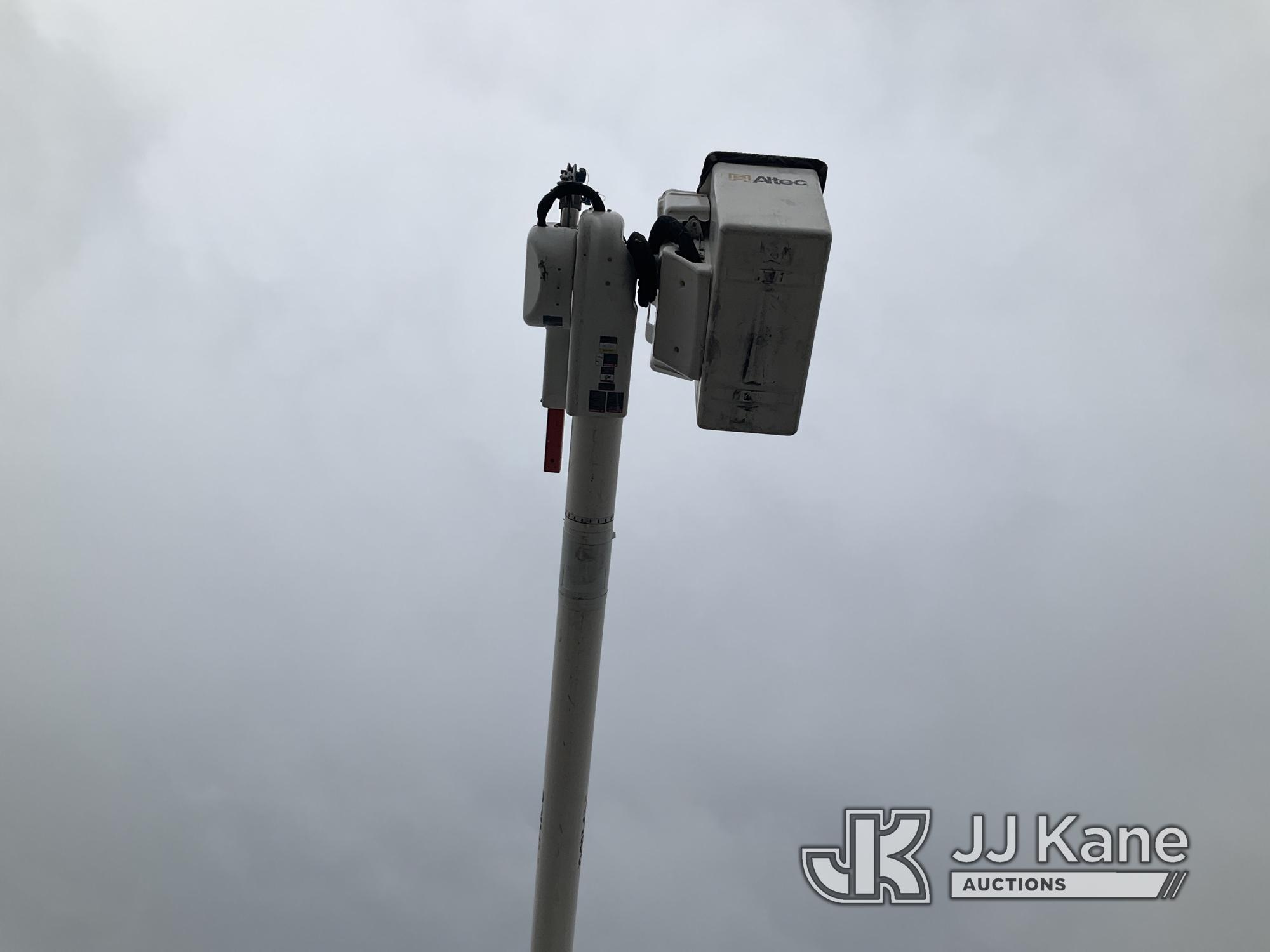 (Kansas City, MO) Altec AM55, Over-Center Material Handling Bucket rear mounted on 2017 Internationa