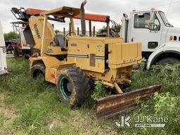 (San Antonio, TX) 2000 Vermeer V8550A Trencher Runs, Moves & Operates) (Jump to Start