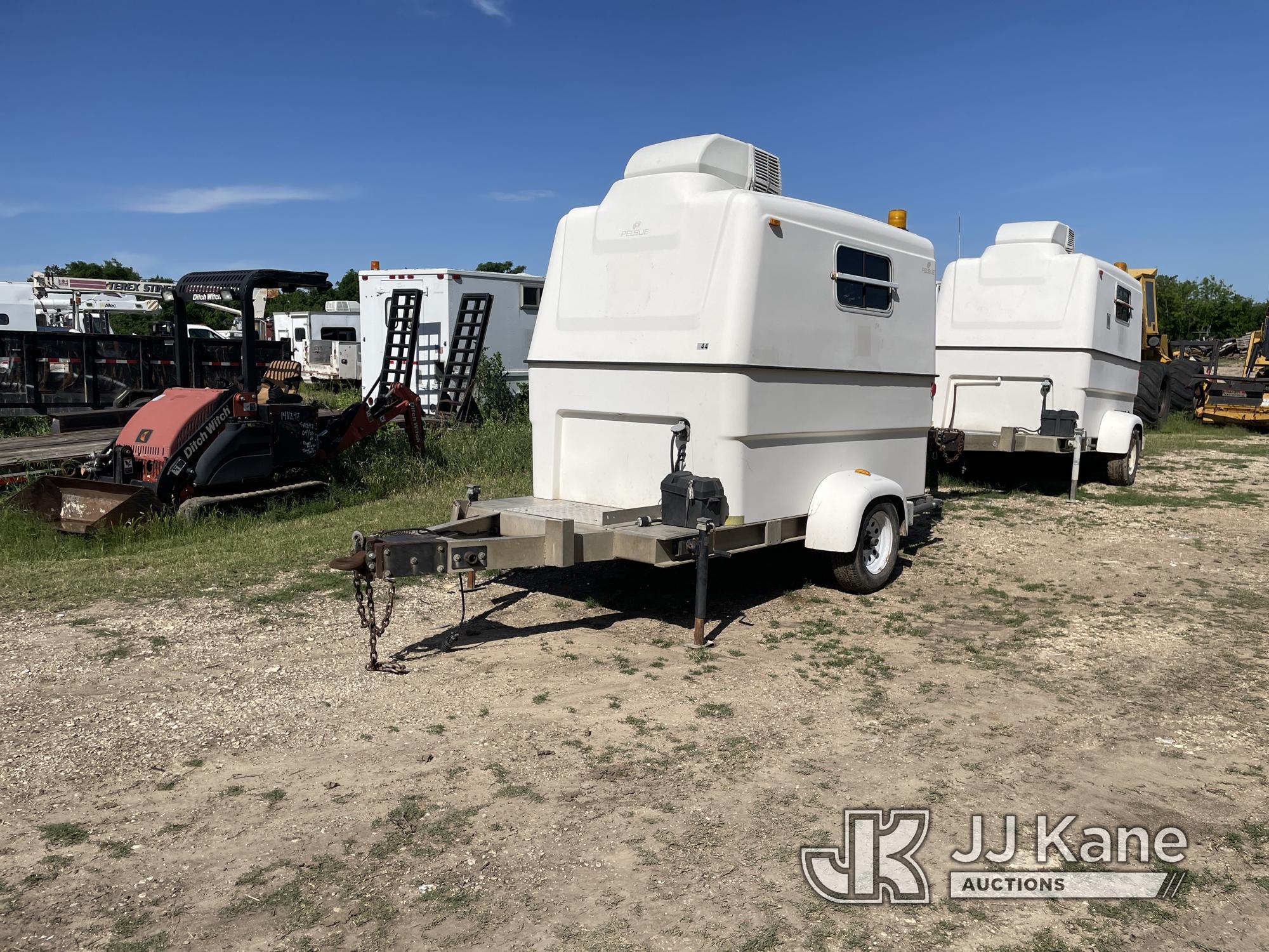 (San Antonio, TX) 2008 Pelsue PODQWT-001 Fiber Optic Splicing Trailer