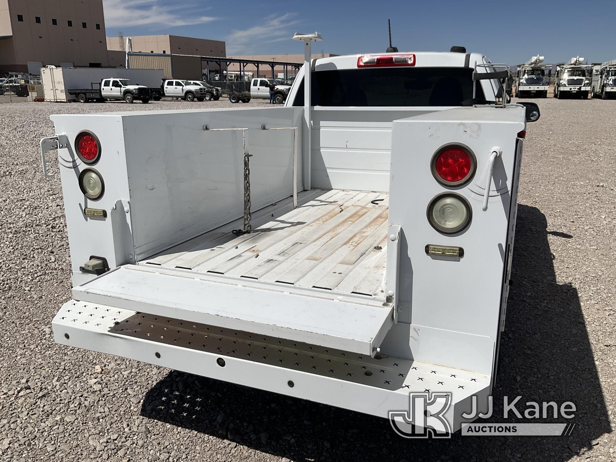 (El Paso, TX) 2016 Chevrolet Colorado Extended-Cab Service Truck Starts, Runs and Moves, Heavy Fuel