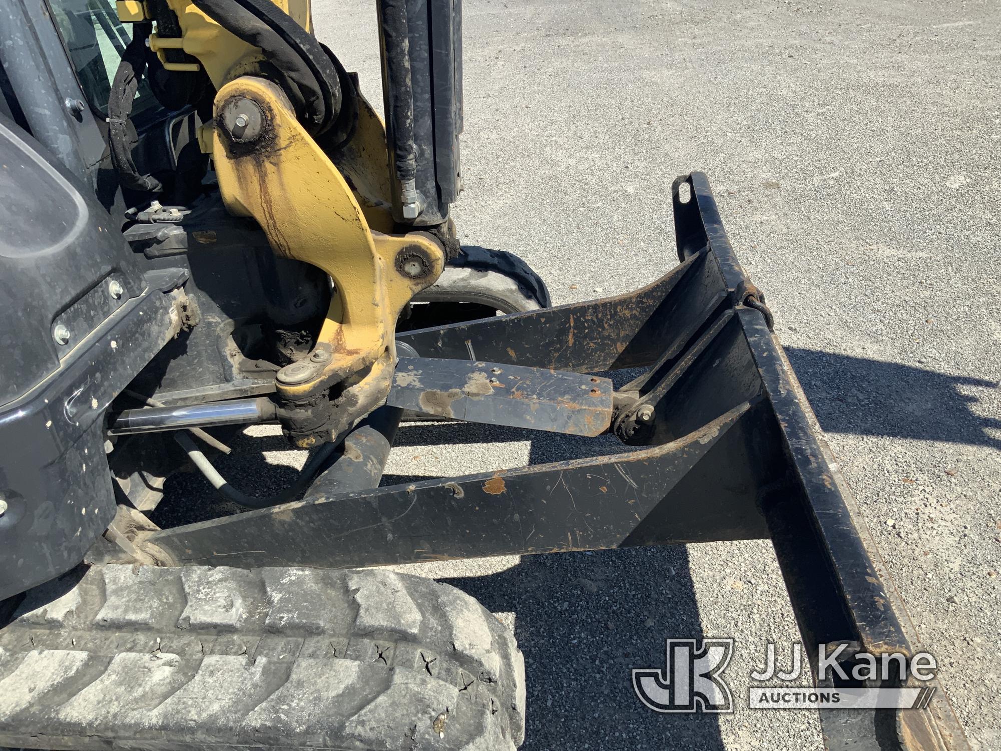 (Hawk Point, MO) Yanmar VIO45 Mini Hydraulic Excavator Runs, Moves & Operates) (Missing Serial Plate