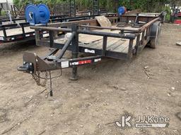 (Cypress, TX) 2014 KEAR Tagalong Utiliy Trailer Stands & Rolls, Serial Plate Illegible) (Seller Stat