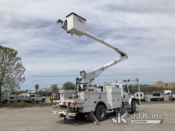 (Kansas City, MO) Altec AA755-MH, Material Handling Bucket Truck rear mounted on 2013 Freightliner M