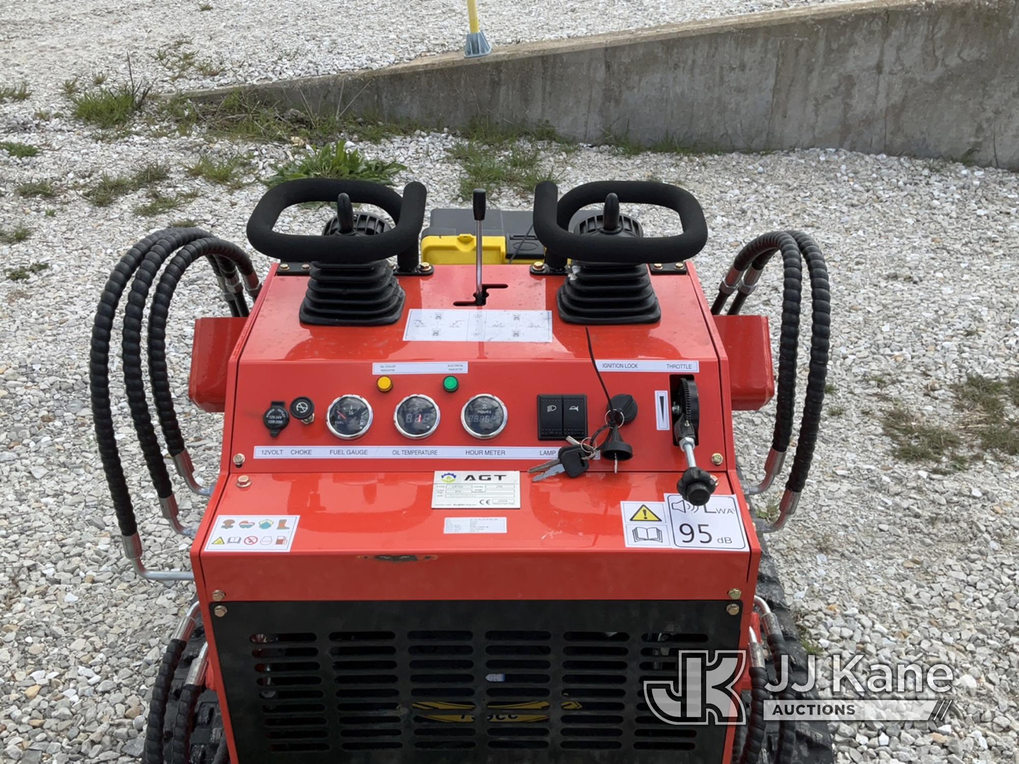 (Hawk Point, MO) 2024 AGROTK LRT23 Walk-Behind Tracked Skid Steer Loader New/Unused.