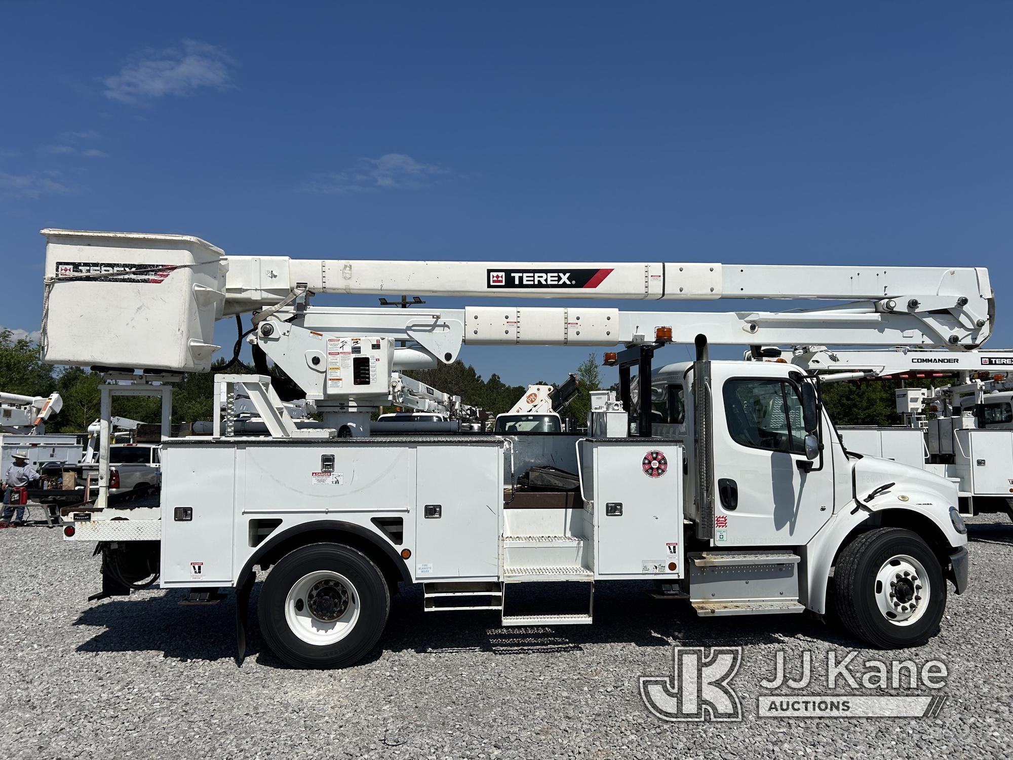 (Covington, LA) Terex TC-55, Material Handling Bucket Truck rear mounted on 2020 Freightliner M2 106