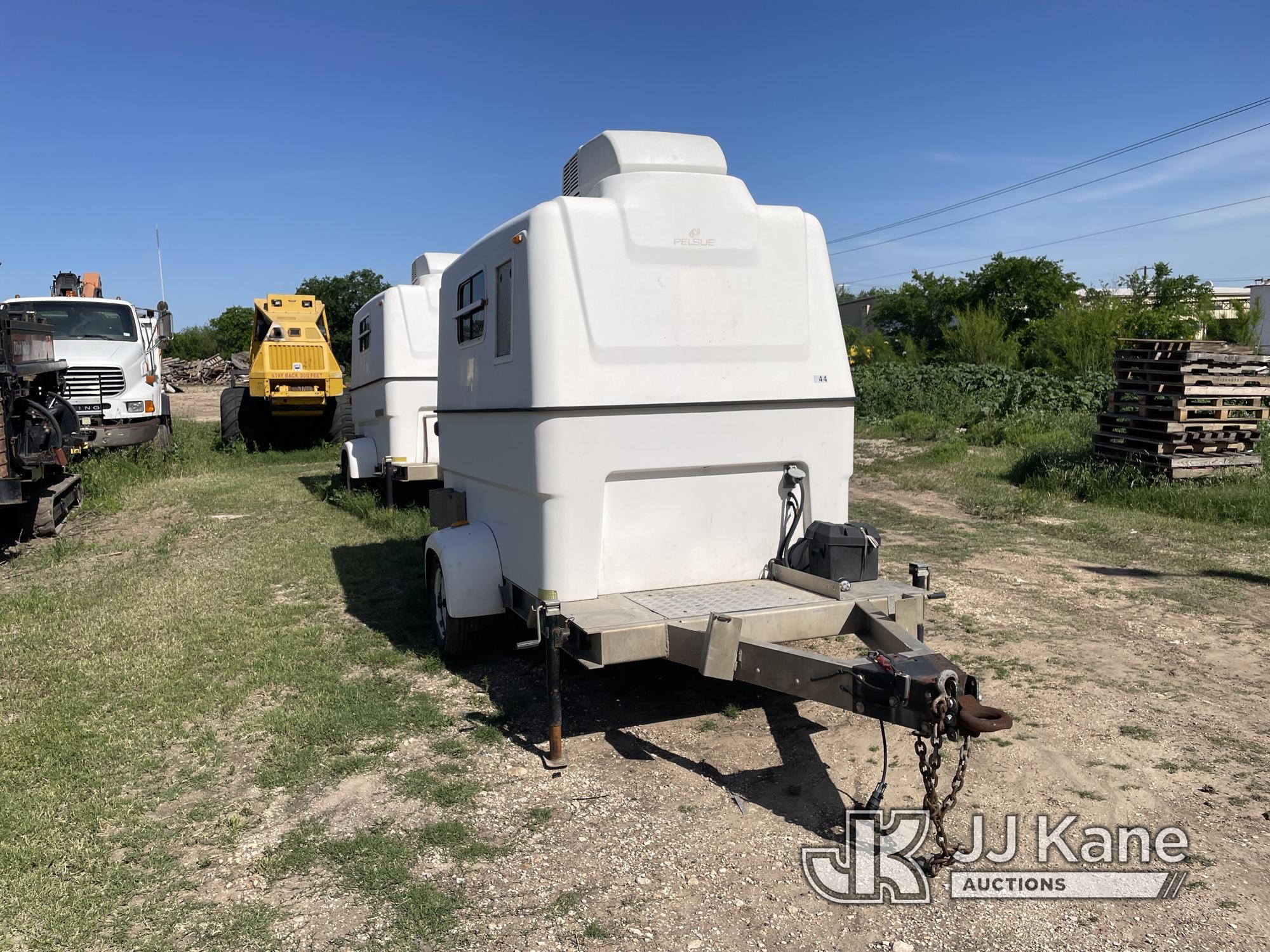 (San Antonio, TX) 2008 Pelsue PODQWT-001 Fiber Optic Splicing Trailer