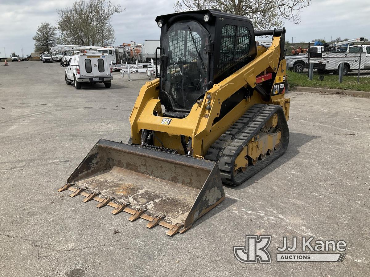 (Kansas City, MO) 2017 Cat 259D Tracked Skid Steer Loader Runs, Moves, & Operates