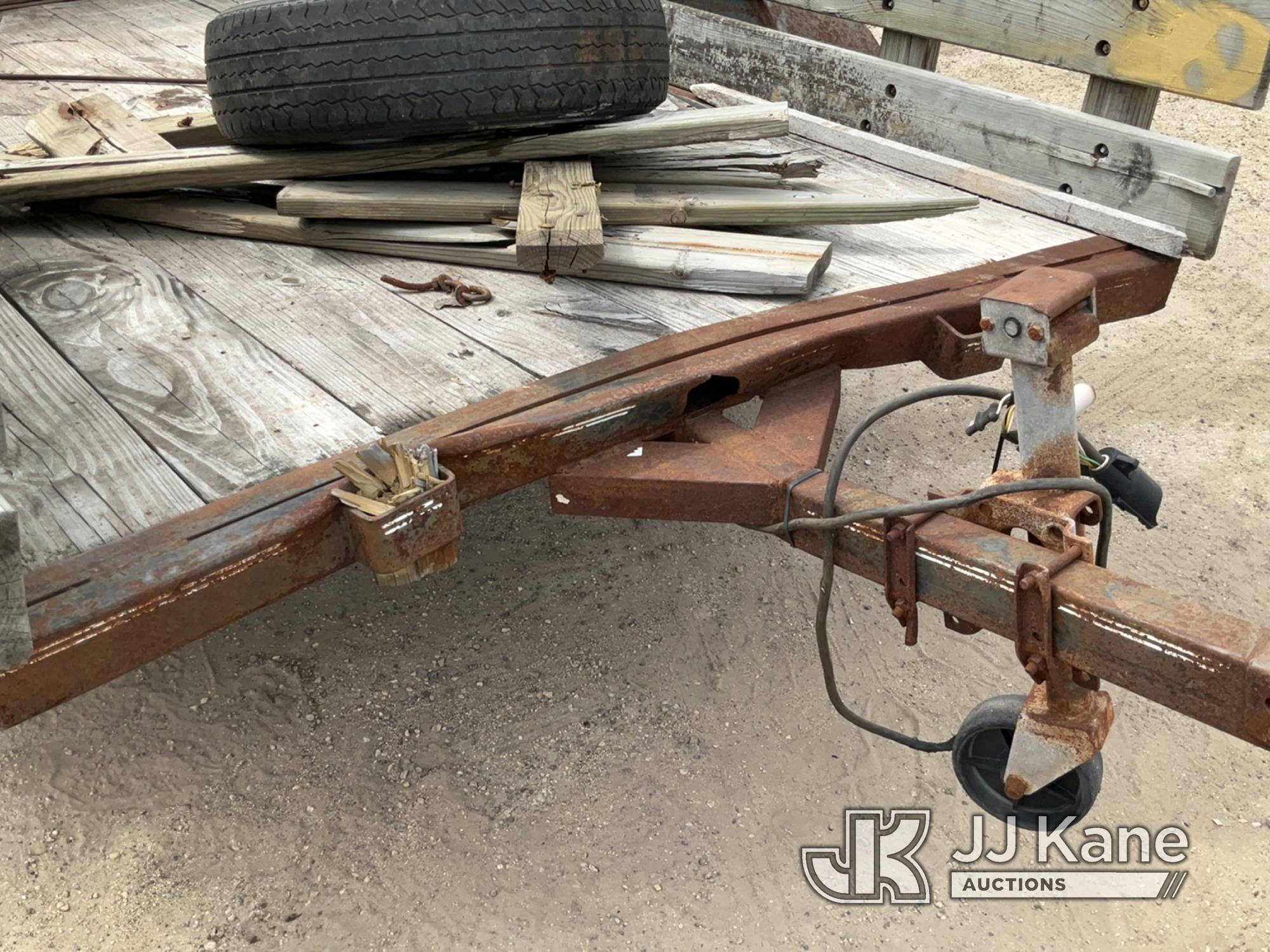 (South Beloit, IL) 1991 Homemade S/A Tagalong Utility Trailer No Title