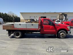 (Maple Lake, MN) 2013 Ford F350 Flatbed Truck Runs, Moves, Operates.