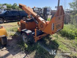 (San Antonio, TX) 2013 Altec WC126A Chipper (12in Drum), trailer mtd No Title) (Not Running, Conditi