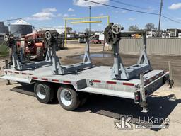 (South Beloit, IL) 2002 Sauber 1539 3-Position Reel Trailer