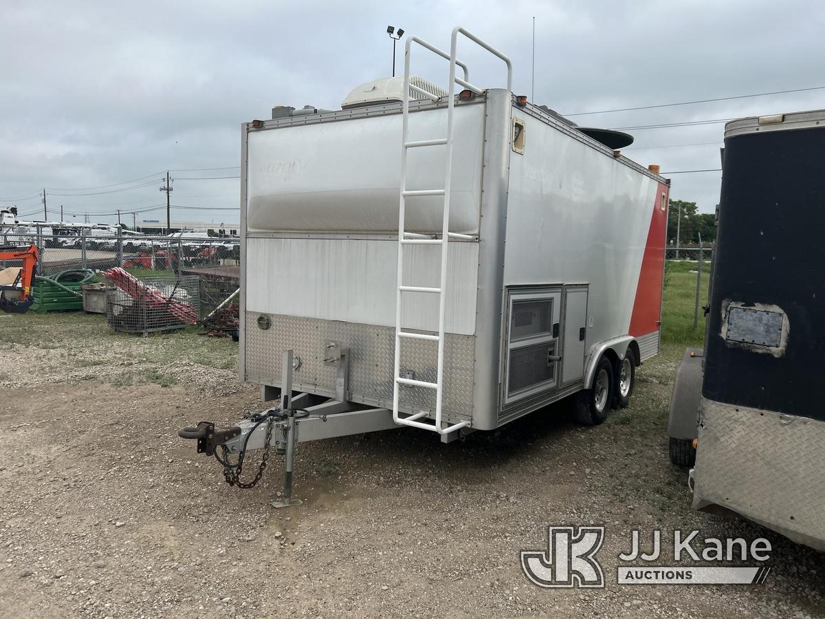 (Waxahachie, TX) 2008 Techline Engineering Enclosed Trailer Fair Condition, No Key