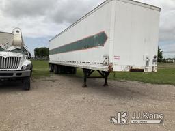 (Waxahachie, TX) 1987 RoadRailer Van Body Trailer Fair) (Seller States: Unit has not moved in a long