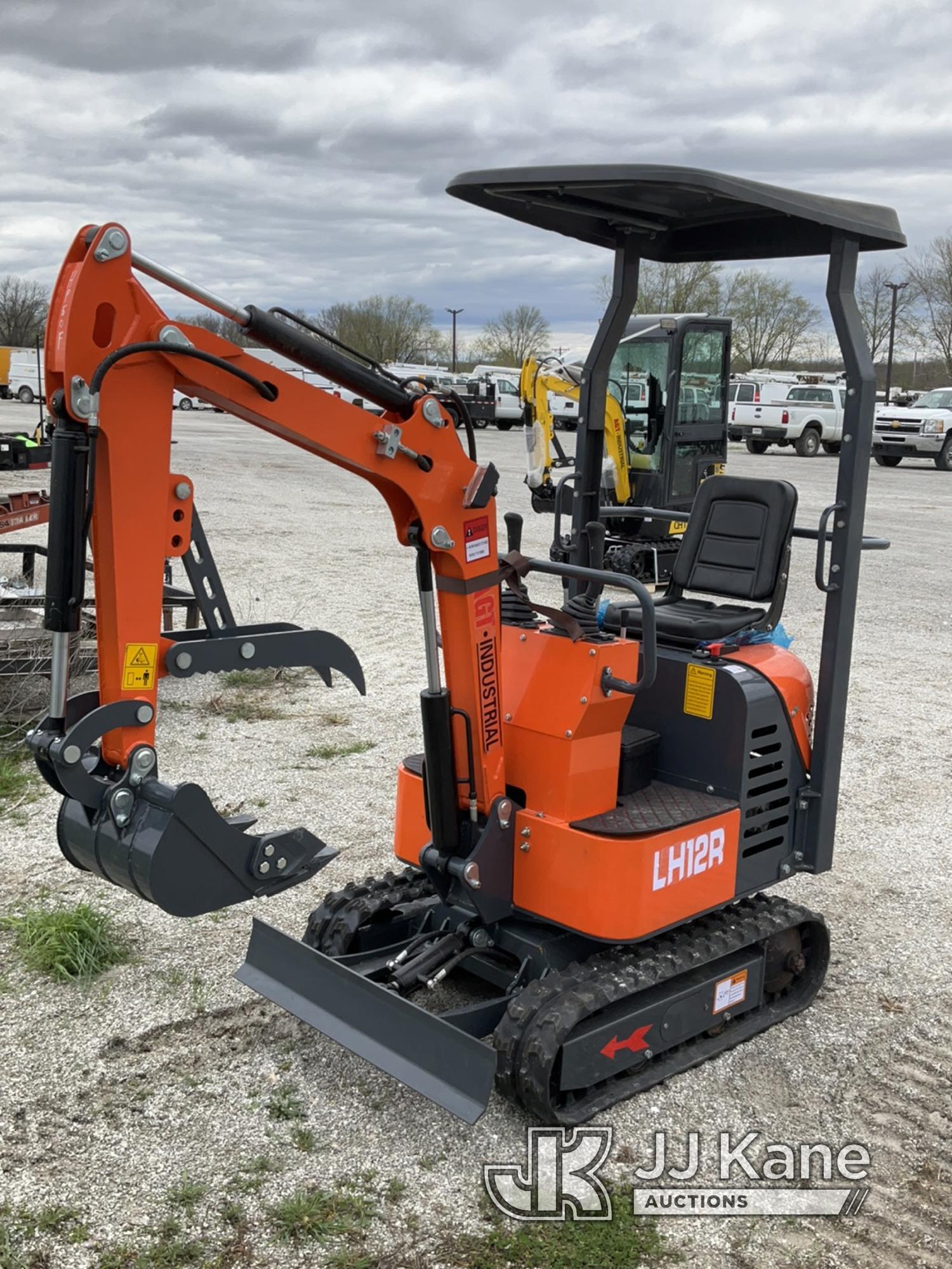 (Hawk Point, MO) 2024 AGT LH12R Mini Hydraulic Excavator New/Unused.