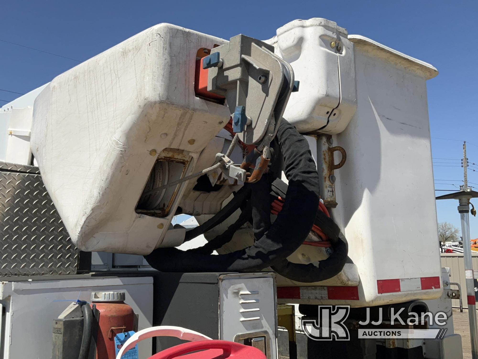 (South Beloit, IL) Altec TA50, Articulating & Telescopic Material Handling Bucket Truck mounted on 2