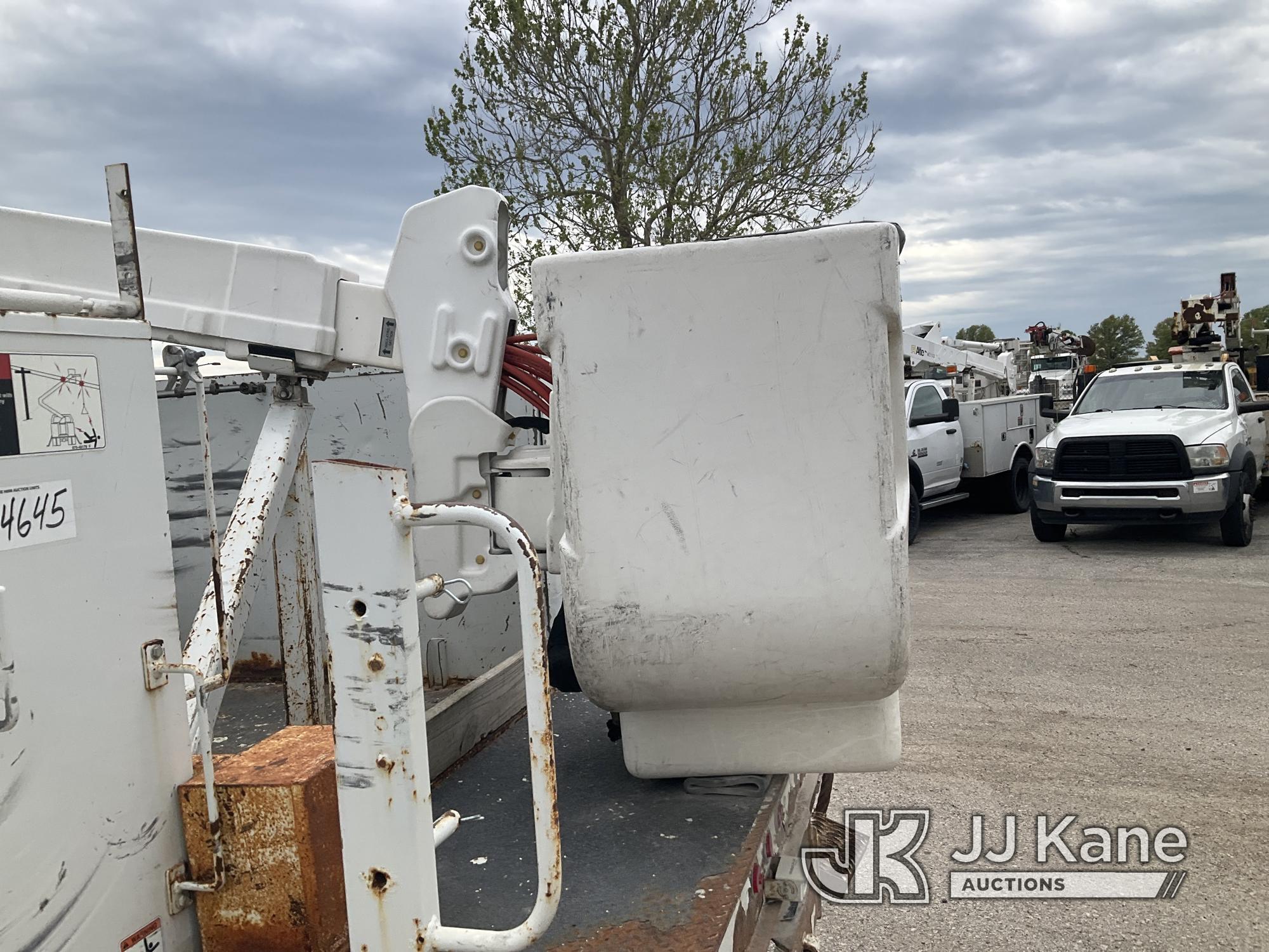 (Kansas City, MO) Altec AT37G, Articulating & Telescopic Bucket Truck mounted behind cab on 2013 For