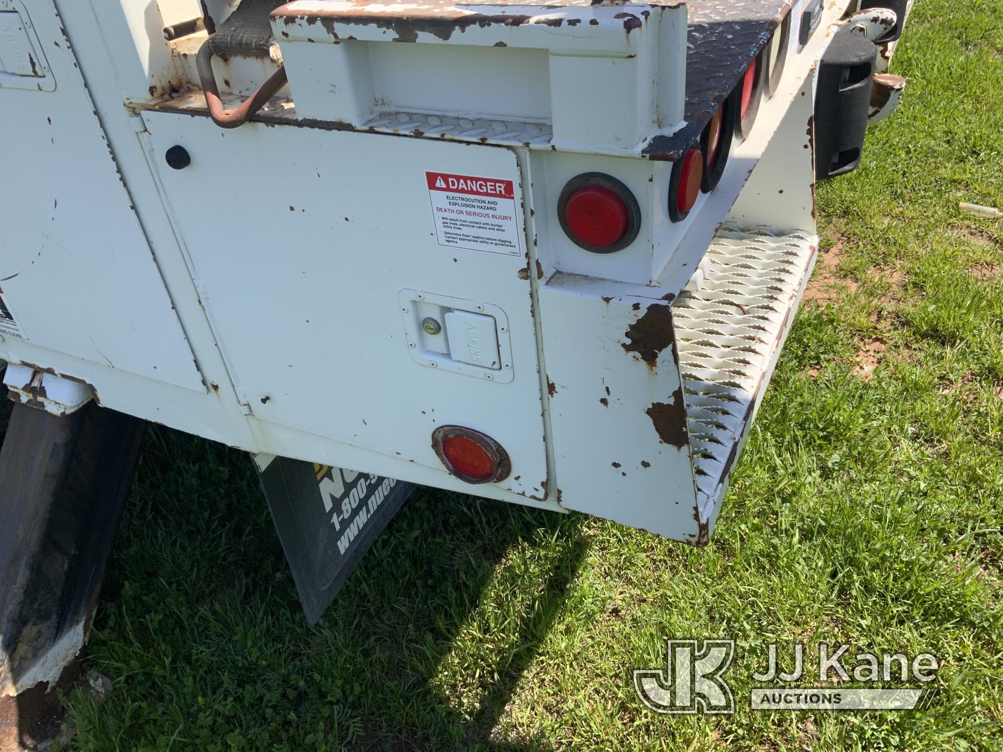 (Yukon, OK) Terex Commander 4045, Digger Derrick rear mounted on 2012 International 4300 DuraStar Ut