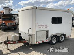 (South Beloit, IL) 2006 CCE Technologies Fiber Optic Splicing Trailer Body Damage