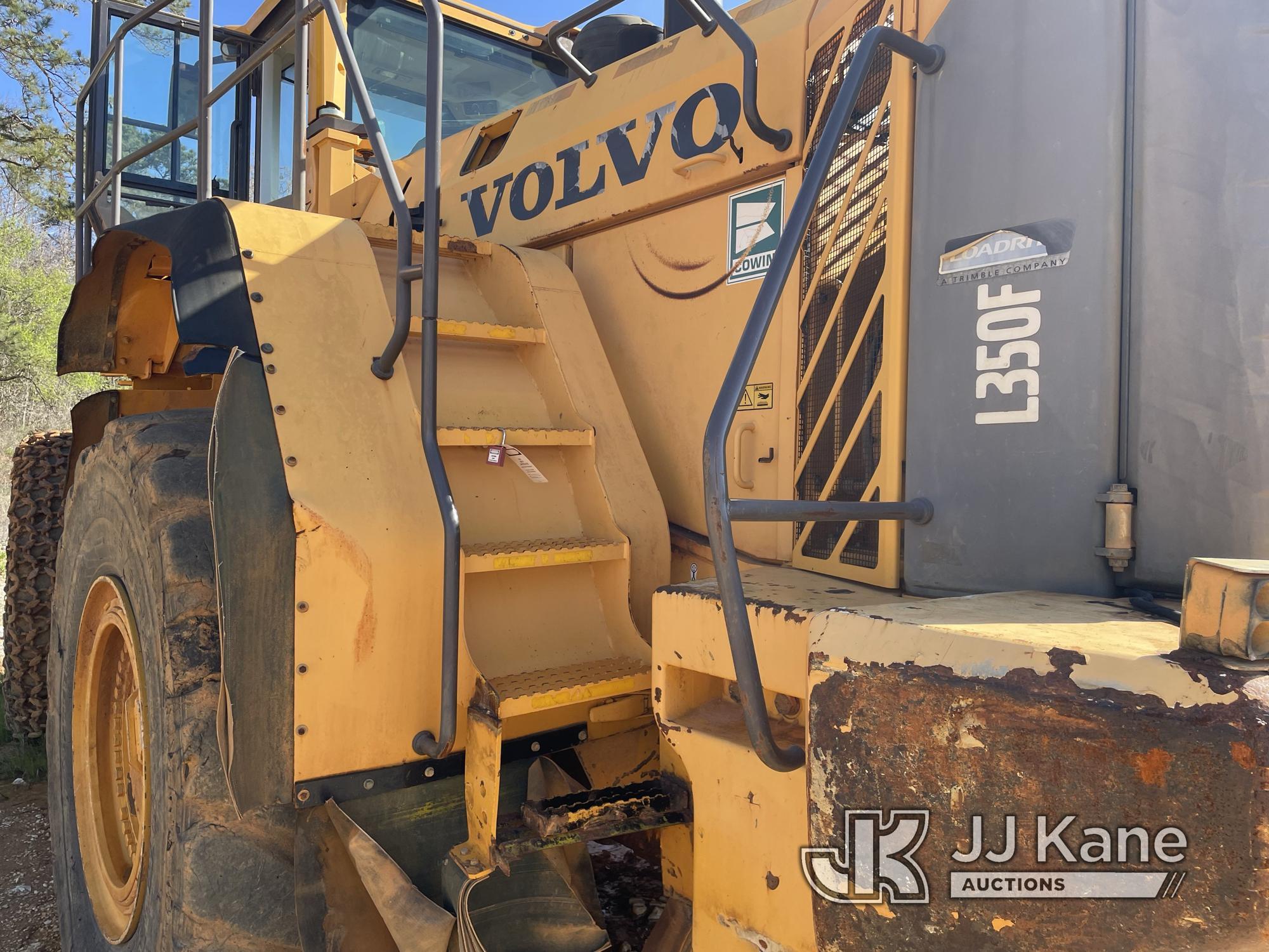 (Sylacauga, AL) 2014 Volvo L350F Wheel Loader Runs, Moves & Operates, Transmission Leaks, Seller Sta