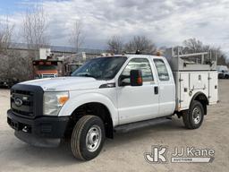 (Des Moines, IA) 2012 Ford F350 4x4 Extended-Cab Enclosed Service Truck Runs and Moves