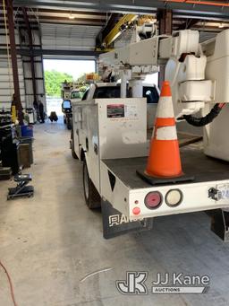 (Oklahoma City, OK) Altec AT40G, Articulating & Telescopic Bucket Truck mounted behind cab on 2017 F