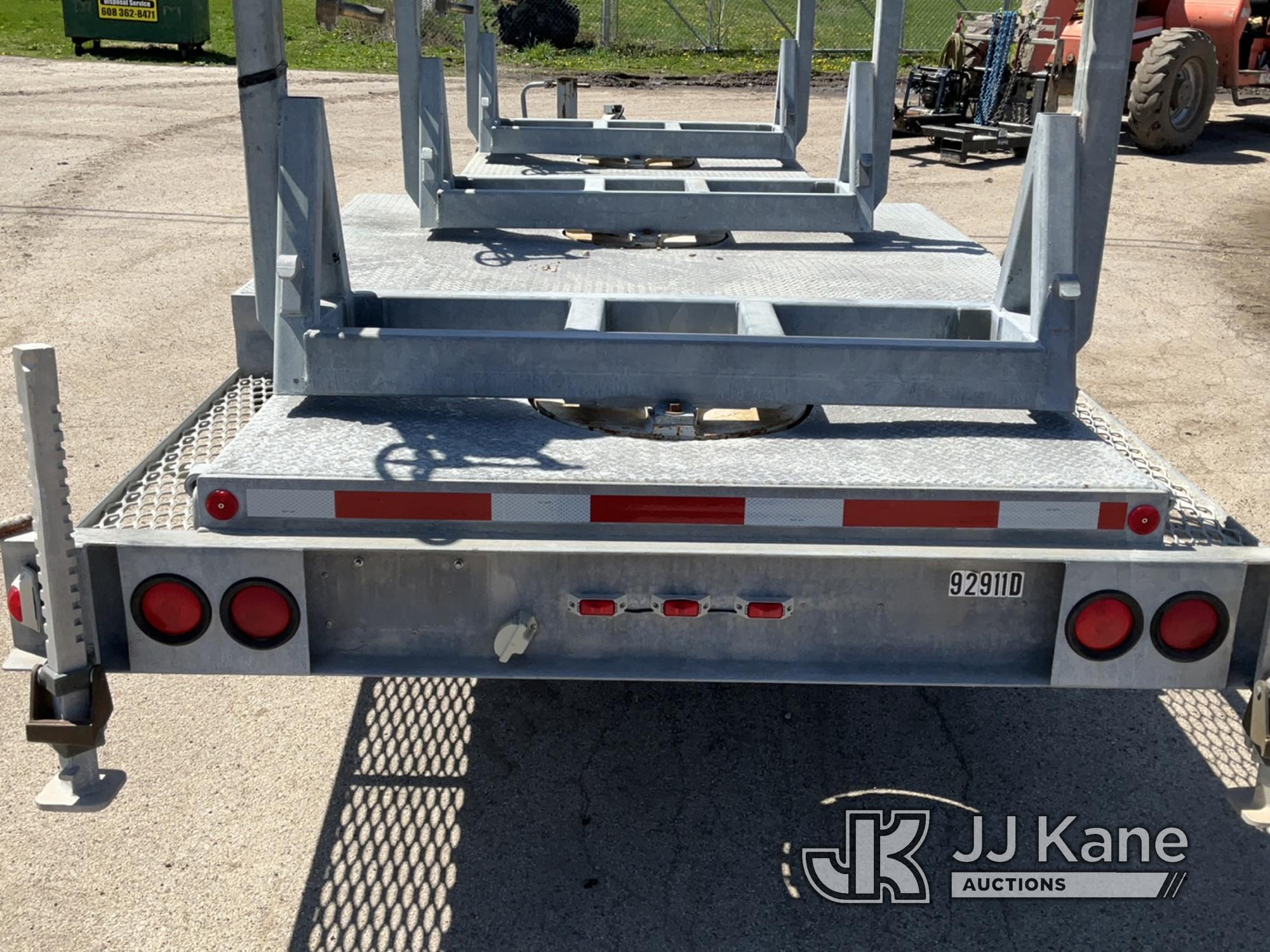 (South Beloit, IL) 2002 Sauber 1539 3-Position Reel Trailer